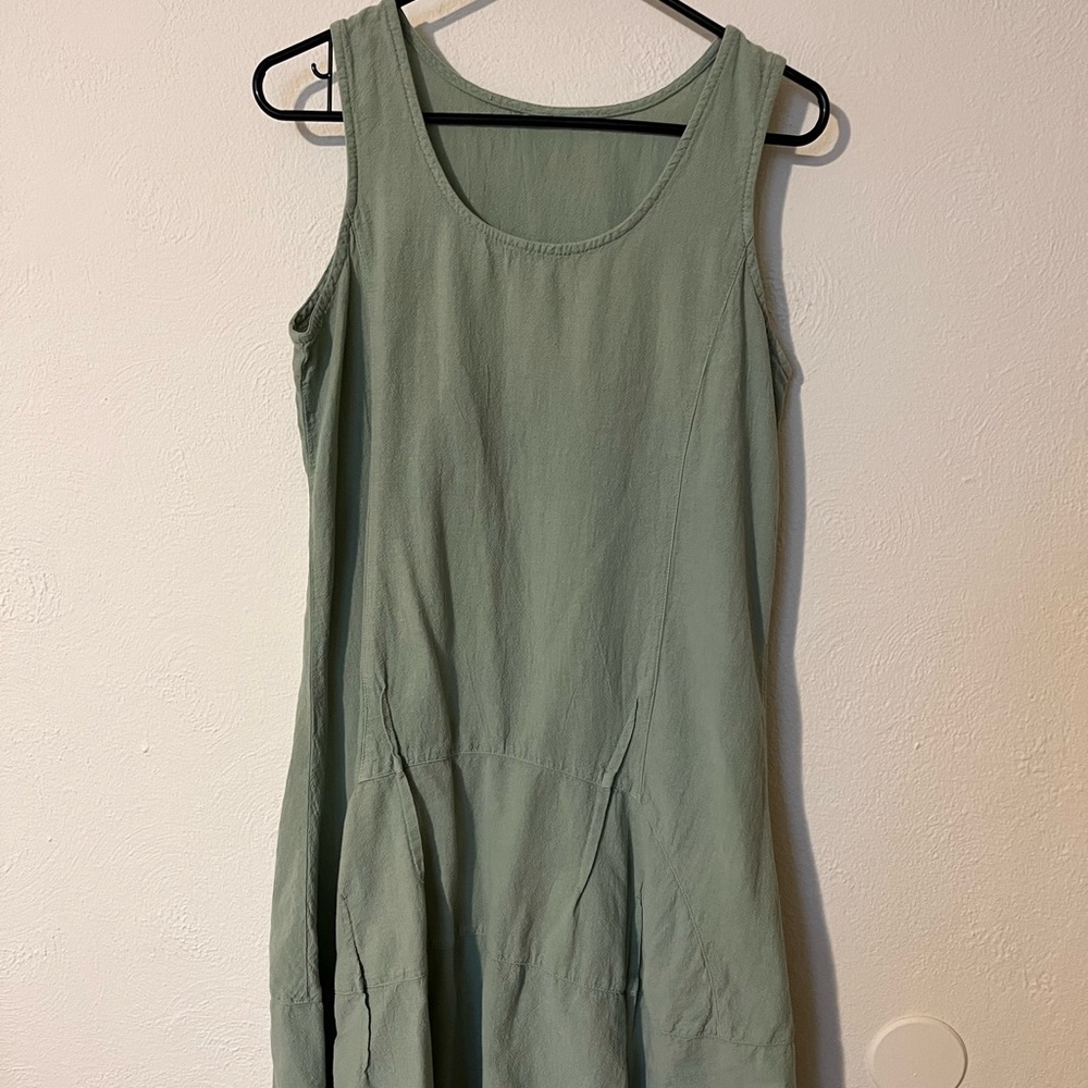 Long Green Dress